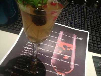 Un cocktail in sospensione